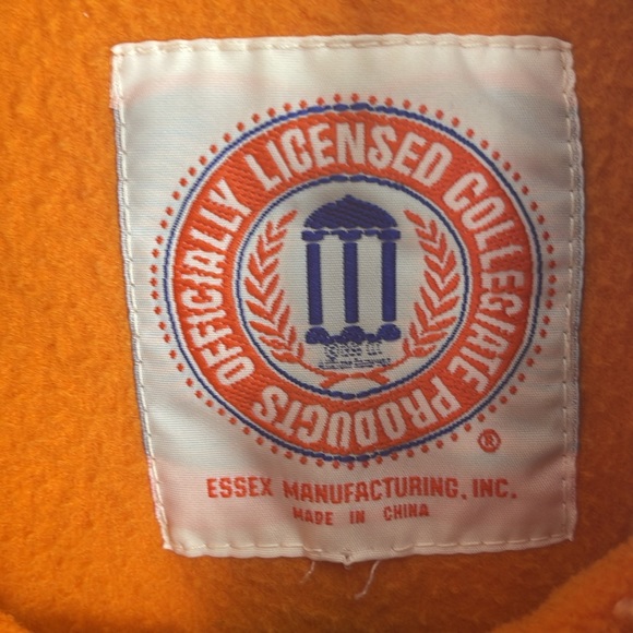 Texas Longhorns Orange & Black nylon & fleece zip up long sleeve jacket men’s XL - Picture 6 of 15